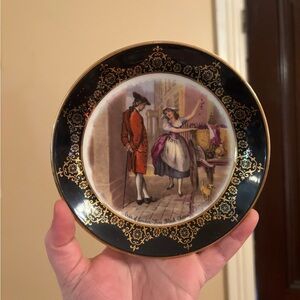 Regency Bone China "Cries of London - Fine Black Cherries" collector plate